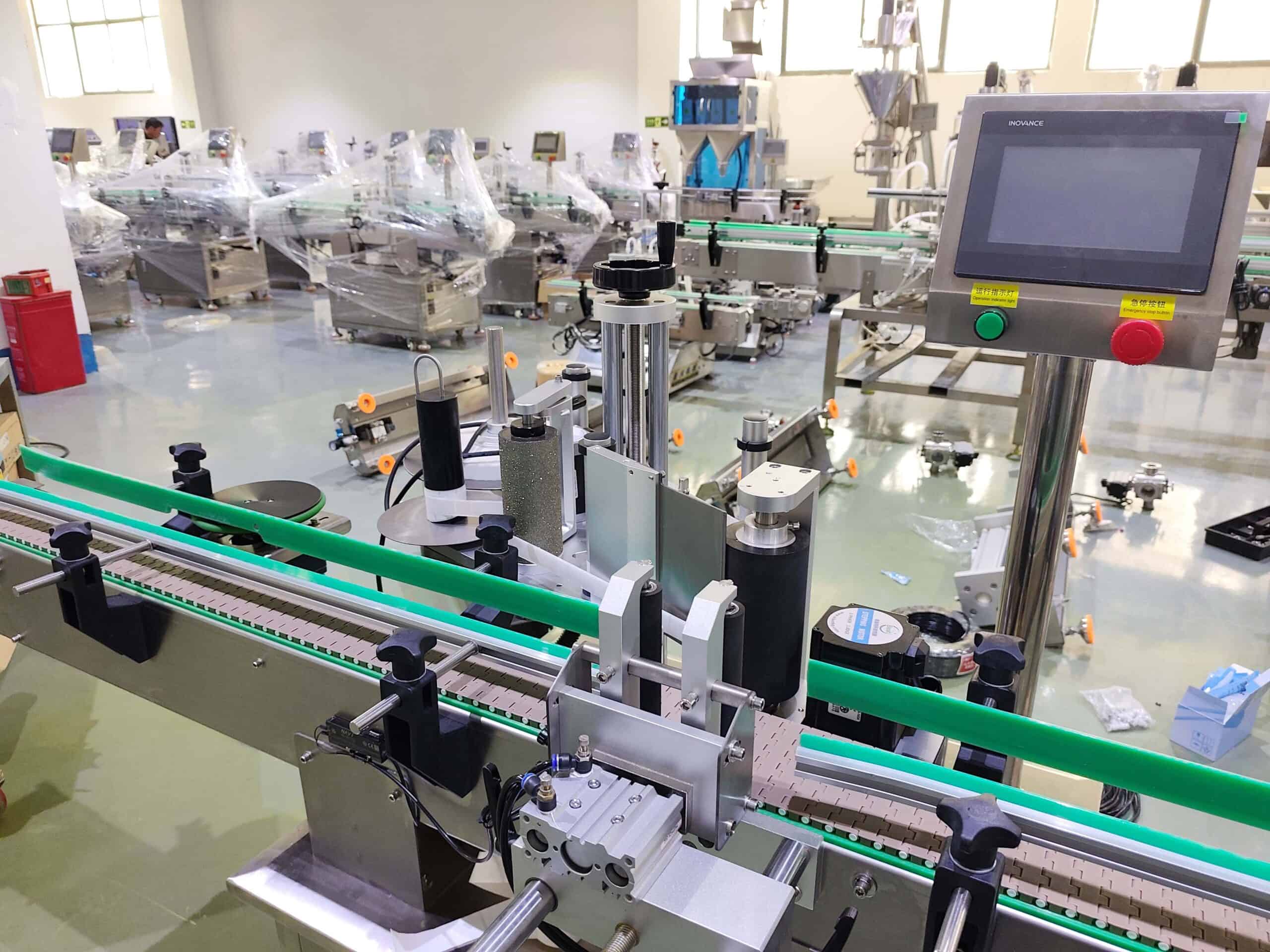 Auxiliary material placement machine automation equipment