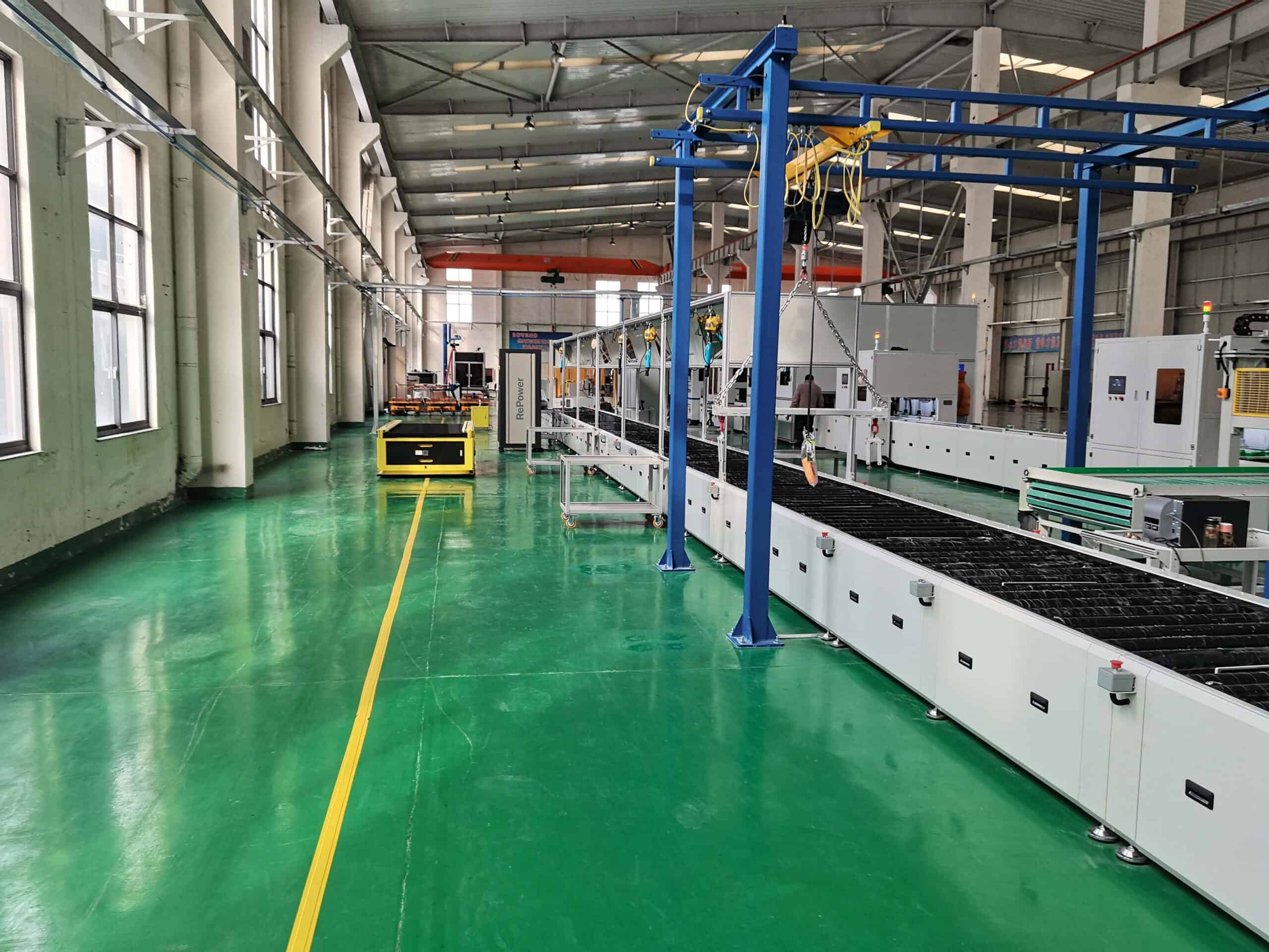 Battery recycling customized automated production line