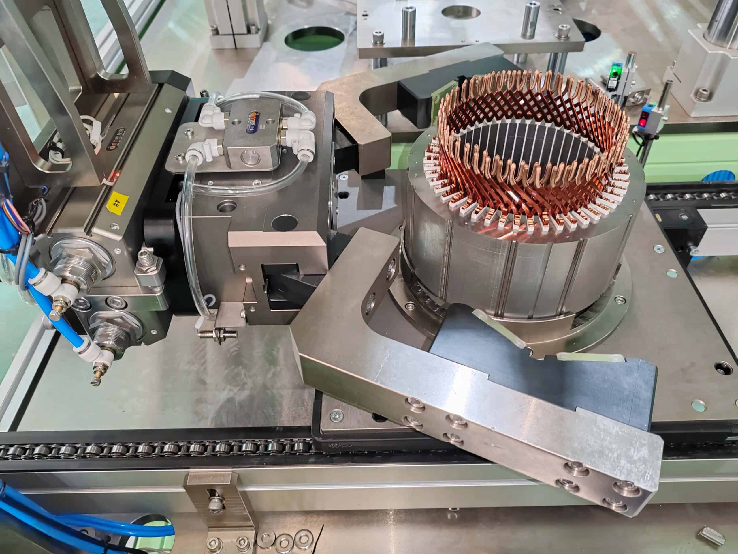 Motor production customized automated production line