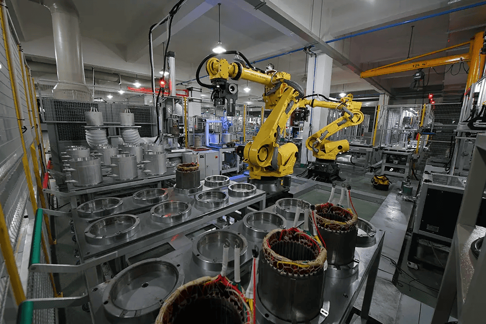 Motor production customized automated production line